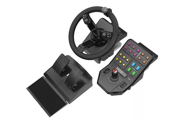 Logitech G Saitek Farm Heavy Equipment Bundle Simulation Gear - Black Logitech G Saitek Farm Heavy Equipment Bundle Simulation Gear - Black